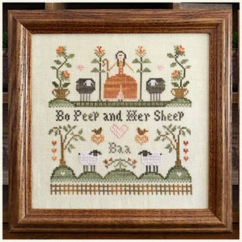 Bo Peep And Her Sheep